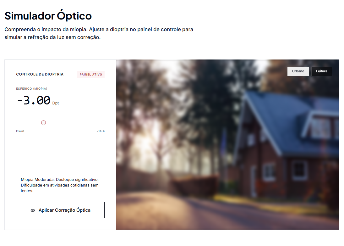 Site Ótica